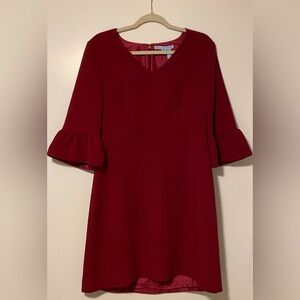 Draper James Women’s Burgundy Dress - Size 10